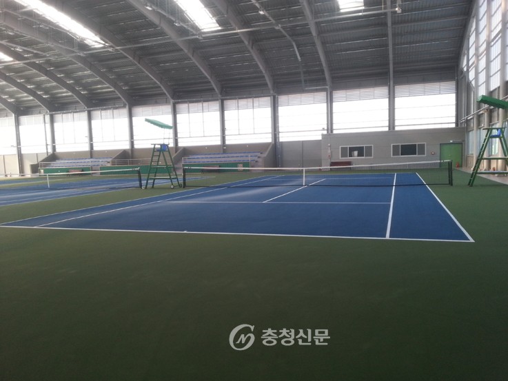 영동실내테니스장, 이달 중순 개장 < 영동 < 보은·옥천·영동 < 충북 < 기사본문 - 충청신문 영동실내테니스장, 이달 중순 개장