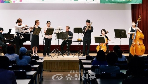 대전시립교향악단의 해피 클래식 공연모습.(사진=대전시립교향악단)