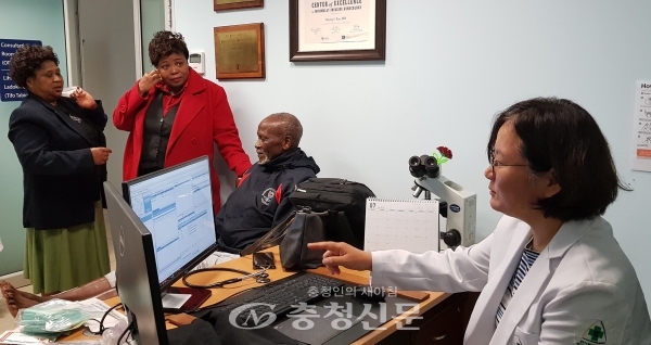 충남대학교병원은 지난달 27일부터 10일간, 아프리카 스와질랜드에서 의료봉사 활동을 진행했다.