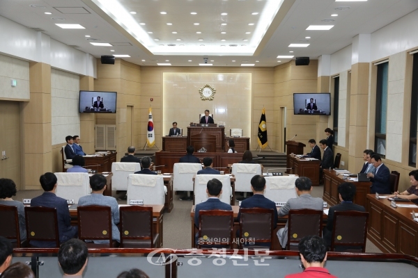 3일 제130회 계룡시의회 제1차 정례회 본회의가 열렸다.