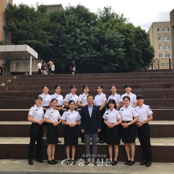 여군 ROTC 59기 선발시험에서 대전대 학생 총 15명이 합격했다.(사진=대전대 제공)