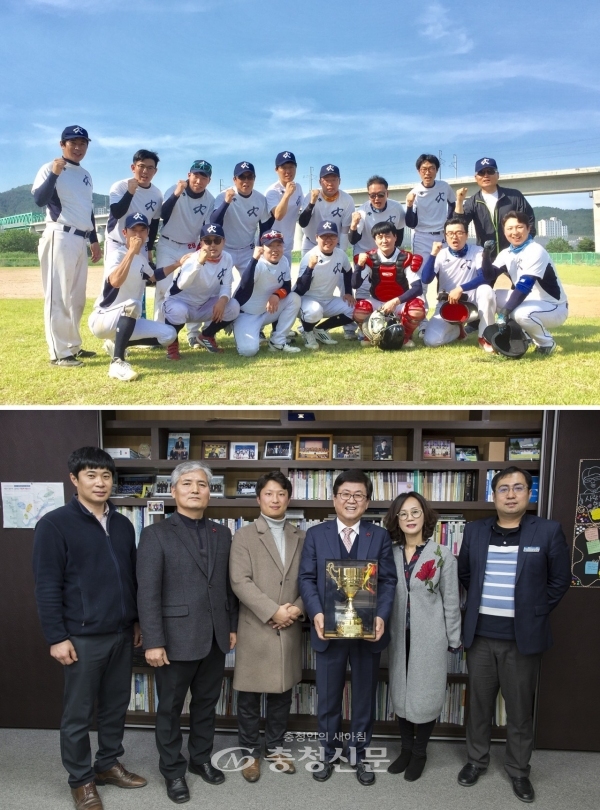 세종시교육청 야구동호회 Super Jumpers가 지난해 3월부터 12월까지 10개월간 진행된 2018년 세종시중앙부처야구리그에서 창단 5년 만에 우승을 차지했다.