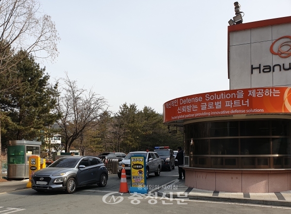 지난해에 이어 또다시 폭발사고가 일어난 대전 한화공장. (사진=이성현 기자)