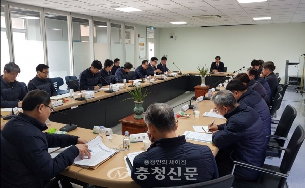 박두용 안전보건공단 이사장이 18일 대전세종지역본부를 방문해 '현장소통 카라반'이란 명칭을 진행된 간담회에 참석했다.