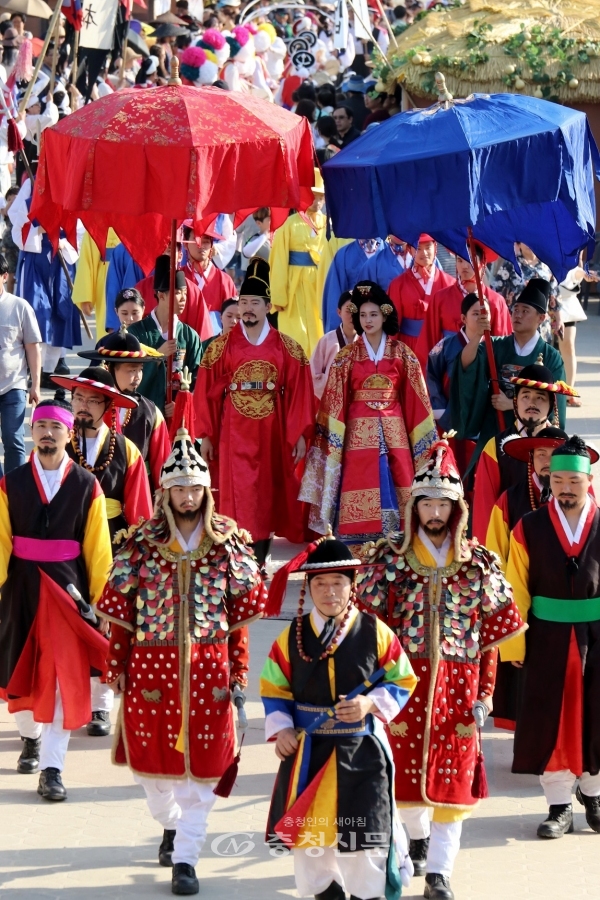 세종대왕과 초정약수 축제 모습. (사진=충북도 제공)