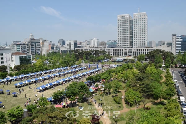 대전시청 남문광장과 보라매공원 일원에서 '제97회 어린이날 큰잔치' 행사가 열렸다. (사진=이성현 기자)