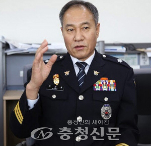 초대 세종지방경찰청장으로 박희용 경무관(사진)이 24일 취임했다 .(사진=세종의 소리 제공)