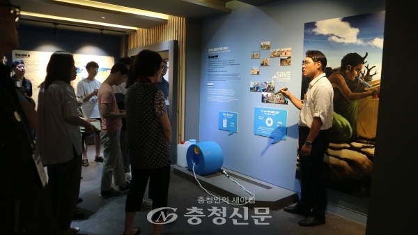 한국수자원공사가 26일 대전시 대덕구 본사에서 국민이 체감할 수 있는 물관리 아이디어를 발굴하기 위해 약 40명의 국민참가자와 함께 '제2회 국민포럼'을 개최했다. (사진=수공)