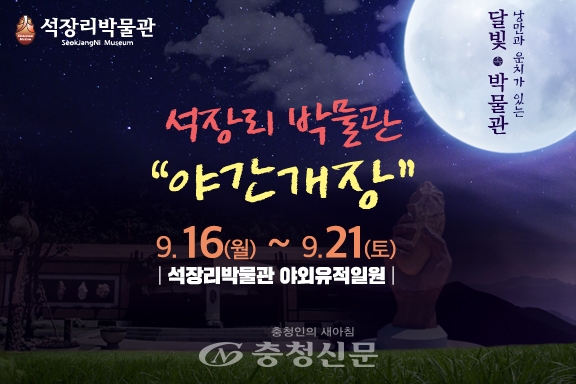 달빛 속 박물관 포스터