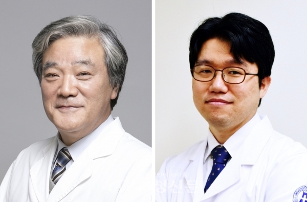 을지대병원 흉부외과 김길동(왼쪽), 남경식 교수.(을지대병원 제공)