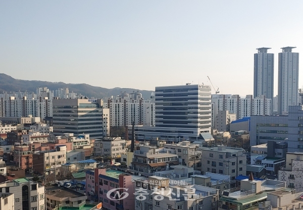 한국감정원이 발표한 4월 1주(6일 기준) 대전 주간 아파트 매매가격은 0.11%, 전세가격은 0.03% 소폭 상승했다. (사진=김용배 기자)
