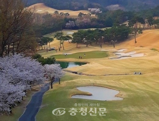 대전 지역의 한 골프장 전경.(사진=대전보건환경연구원 제공)