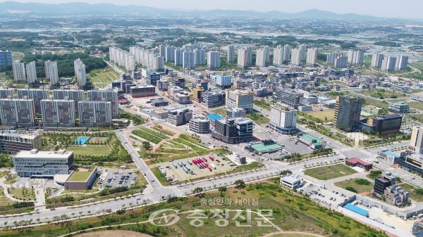 충북혁신도시 전경 (충청신문DB)