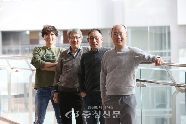 왼쪽부터 이겨레 박사, 김도경 교수, 이상민 교수, 박용근 교수 (사진=KAIST 제공)