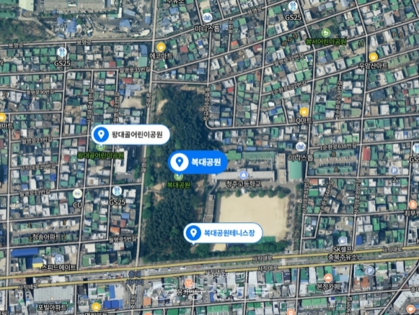 청주 복재공원 (네이버 지도)