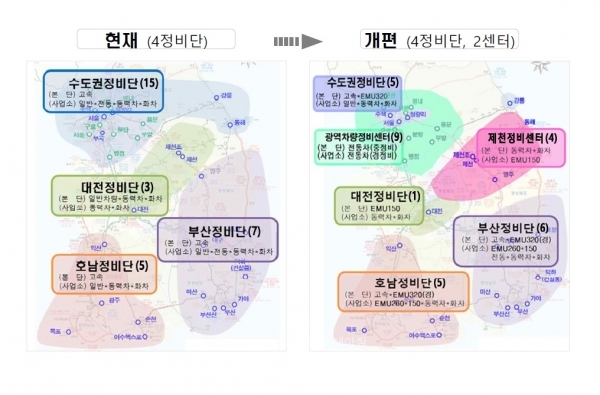 한국철도 정비센터 건립 계획도 (사진=엄태영 국회의원실 제공)