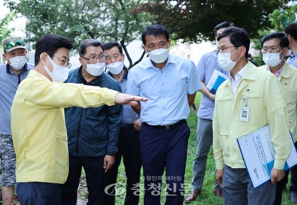 허태정 대전시장은 민선7기 4년차를 맞아 1일 시민의 생활과 밀접한 대전 곳곳의 취약지역을 수시로 방문해 현장을 점검하고 발생민원을 청취하며 해결했다.(사진=대전시 제공)