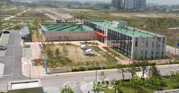 충북테크노파크 태양광기술센터 (사진=진천군 제공)
