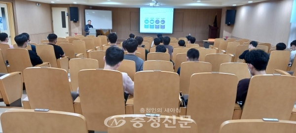 한국폴리텍IV대학 대전캠퍼스에서 취업 특강이 열리고 있다.(사진=대전 폴리텍대학 제공)