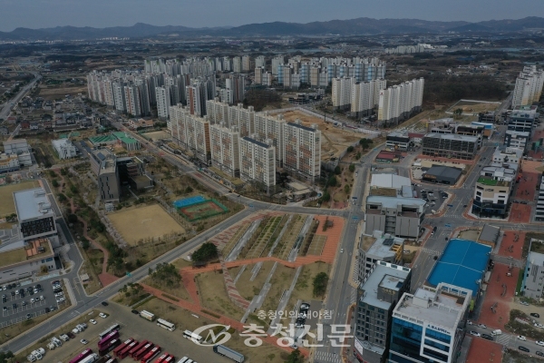 충북혁신도시 전경 (충북도 제공)