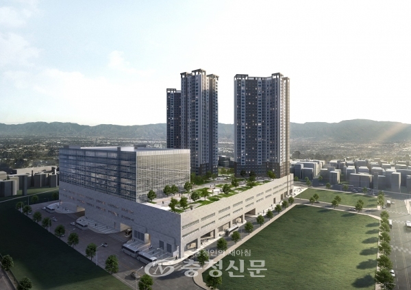 대전 유성복합터미널 조감도(대전시 제공)