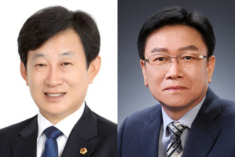 ▲ 왼쪽부터 김경훈 전 대전시의회 의장, 이재승 전 중구부구청장
