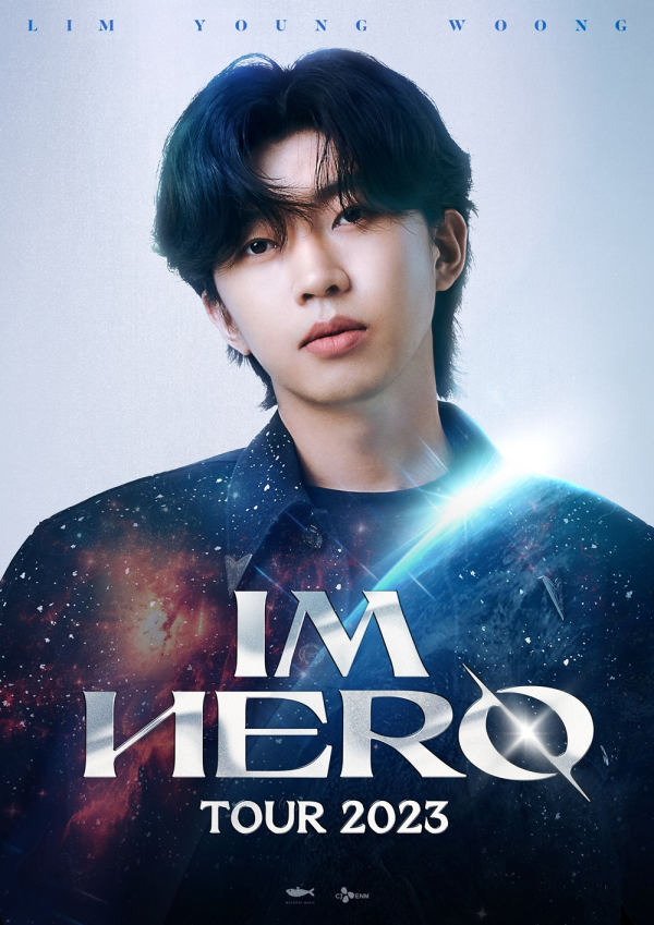 임영웅 2023 전국투어 콘서트 '아임 히어로(IM HERO)' 포스터. 사진=물고기뮤직 / 