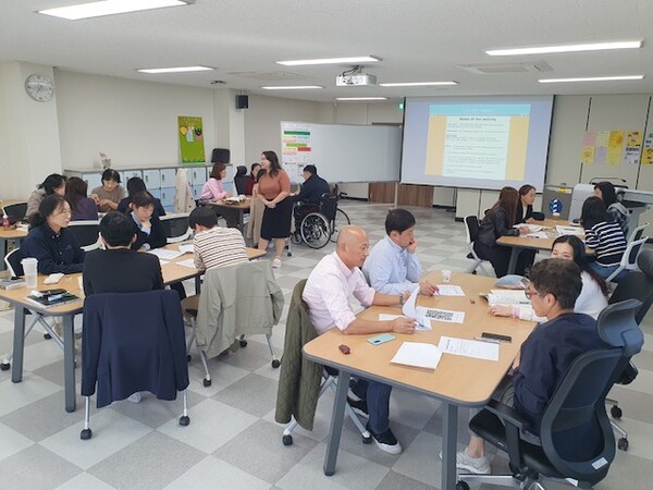 ▲ 대전교육연수원이 지난 9월 22일과 20일 대전영어심화프로그램 Open Class를 운영했다. (사진=대전교육청 제공)