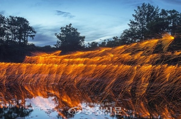 무주안성낙화축제 (무주군청 제공)