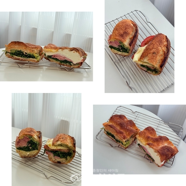 파셀 샌드위치바의 샌드위치와 포카치아 (사진=김해인 기자)