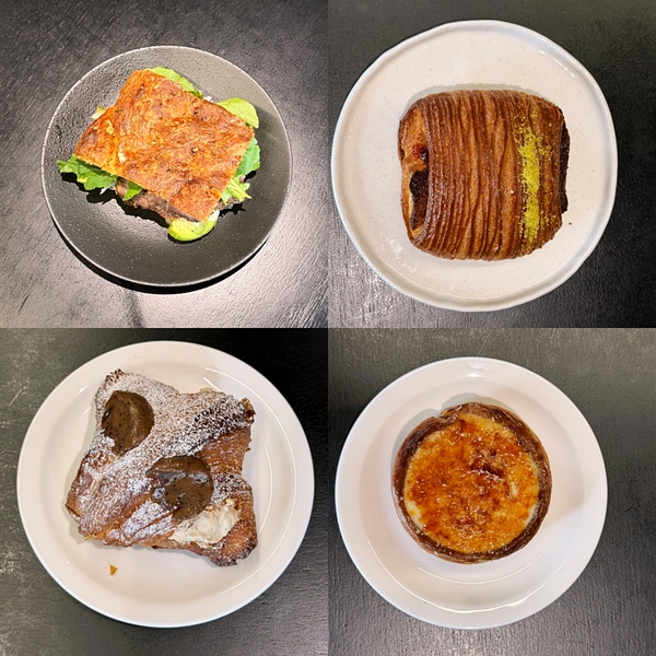 파이가든에서 빵순이 기자가 먹은 빵들 (사진=김해인 기자)