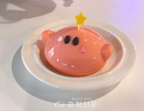 램키드의 대표메뉴인 꿈순이 푸딩 (사진=김해인 기자)