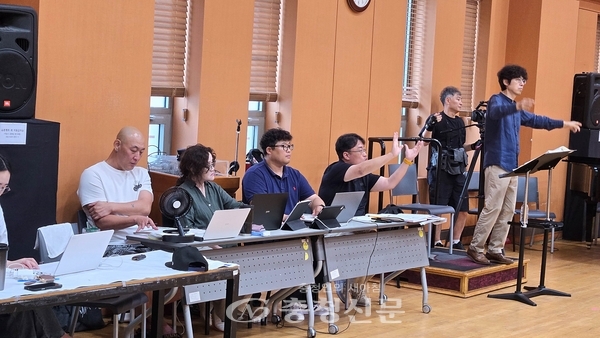 나비부인 연습사진 (사진=대전오페라단 제공)