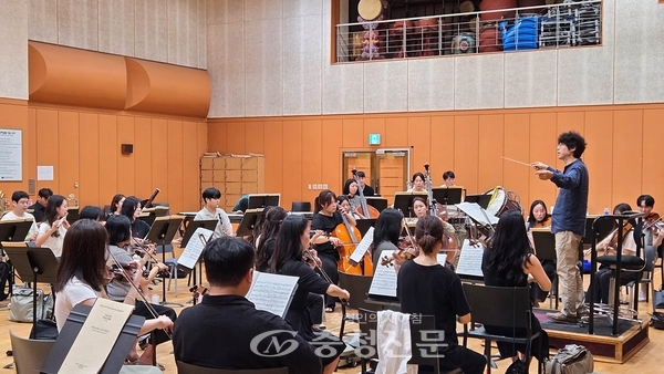 나비부인 연습사진 (사진=대전오페라단 제공)