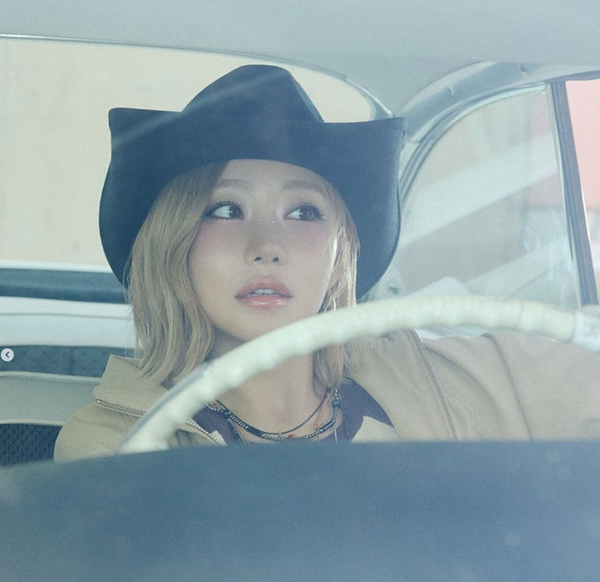차 안 셀카