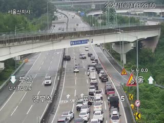 노포(5.1K)(1,2,3차로,갓길)승용차관련사고처리중 (08시 21분부터) 고속도로 교통정보 road plus
