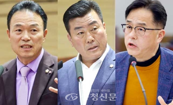 ▲천안시의회 류제국 부의장, 유영채·장혁 시의원