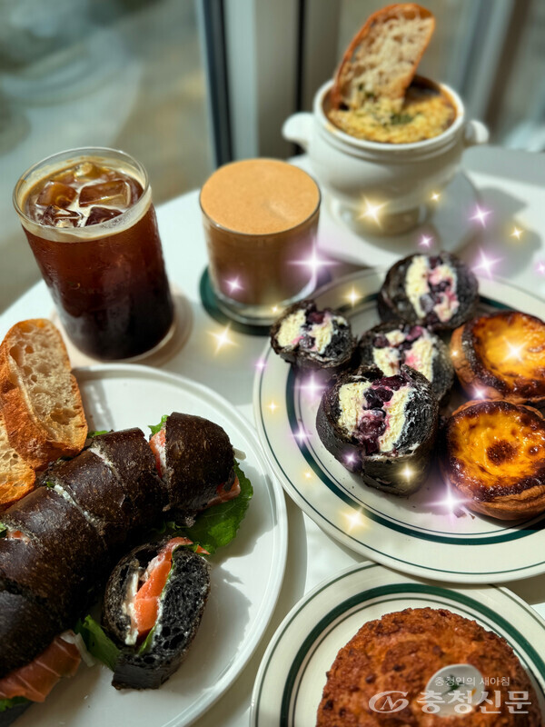 ▲ 빵순이 기자가 맛본 그린베이커리의 메뉴들 (사진=김해인 기자)