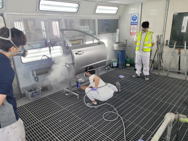 대전도시과학고등학교 취업 맞춤반 실습 모습.(사진=대전도시과학고 제공)